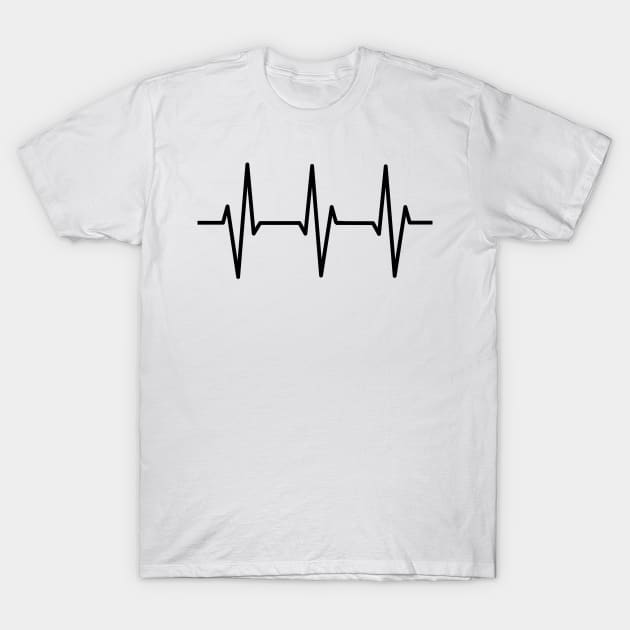 Heartbeat T-Shirt by ArtShare